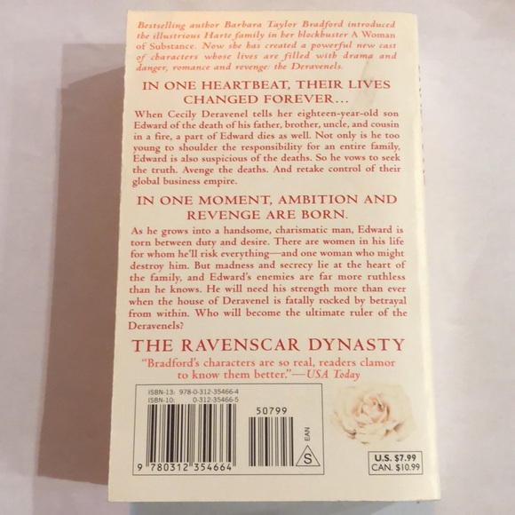 ⭐️5 for $15⭐️ The Ravenscar Dynasty by Barbara Taylor Bradford | Book - Picture 2 of 2